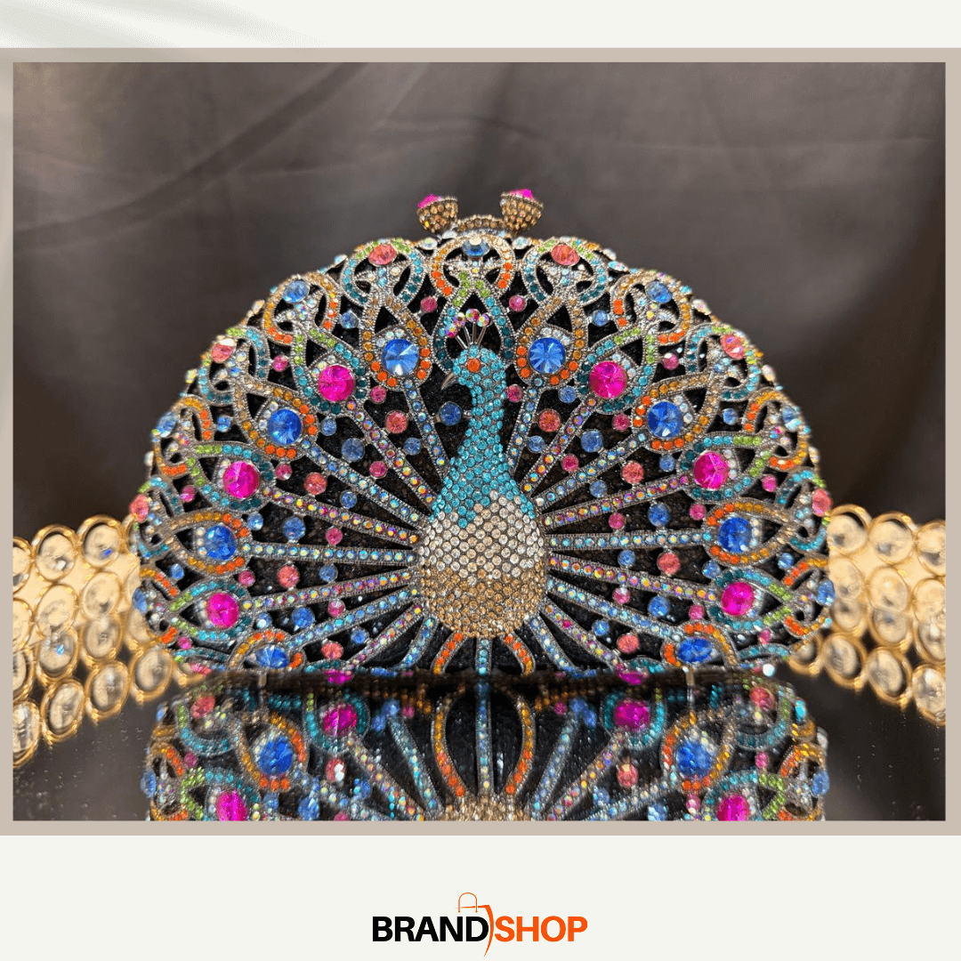 Royal Peacock Clutch