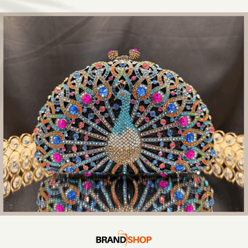 Royal Peacock Clutch