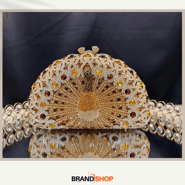 Royal Peacock Clutch