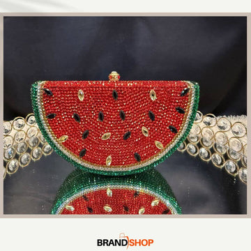 Royal Watermelon Clutch